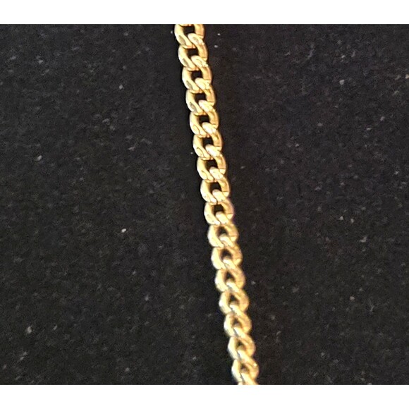 Sarah Coventry Signed VTG 1977 TIMELESS BEAUTY Gold Tone Pendant Necklace 21" - Picture 7 of 9